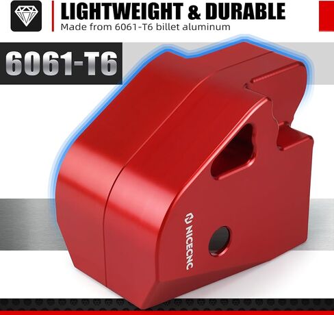 NICECNC Red Linkage Guard Cover Protector Compatible with Beta RR RR-S RS 250/300 2 Strokes 2015-2024 R-S RS 250/300 2 Strokes 2015-2024 See Fitment in Saudi Arabia