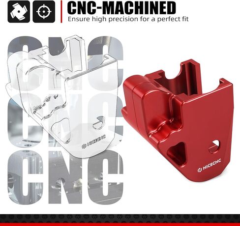 NICECNC Red Linkage Guard Cover Protector Compatible with Beta RR RR-S RS 250/300 2 Strokes 2015-2024 R-S RS 250/300 2 Strokes 2015-2024 See Fitment in Saudi Arabia
