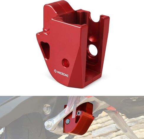 NICECNC Red Linkage Guard Cover Protector Compatible with Beta RR RR-S RS 250/300 2 Strokes 2015-2024 R-S RS 250/300 2 Strokes 2015-2024 See Fitment in Saudi Arabia