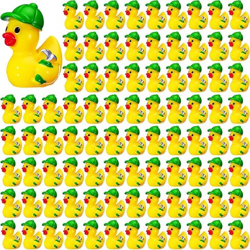 100 Pcs Mini Resin Sailor Cruise Ducks Tiny Cruise Ducks for Hiding Bulk Sailor White Blue Small Miniature Figurines for Nautical Ship Party Favors Stocking Stuffers Gift in Saudi Arabia
