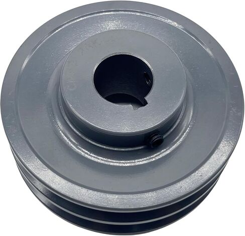 AK32-1/2 v Belt Pulley,3.25 inch OD, 1/2 Inch Bore,Cast Iron Material, AK Single Groove Motor Pulley for "4L" or "A" or "3L" Belts,AK32X1/2 Pulley in Kuwait