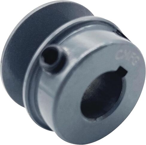 AK32-1/2 v Belt Pulley,3.25 inch OD, 1/2 Inch Bore,Cast Iron Material, AK Single Groove Motor Pulley for "4L" or "A" or "3L" Belts,AK32X1/2 Pulley in Kuwait