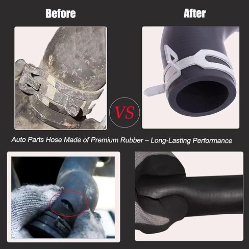 خرطوم تبريد المحرك لـ Ford F-150 & Mustang 5.0L Coolant T-Connector Kit | تناسب مباشر DR3Z-8566-A وBR3Z-8566-B | in Kuwait