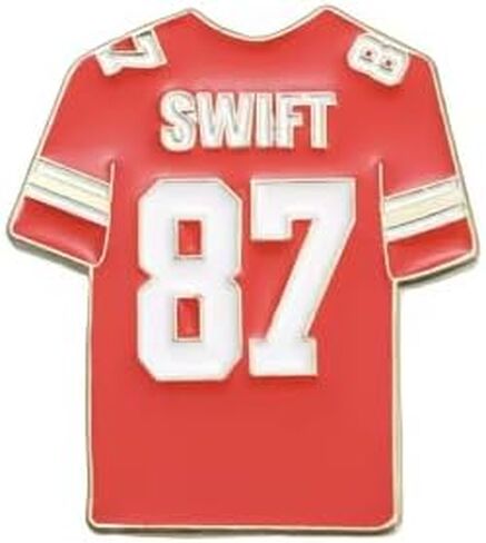 TSWIFT 87 Enamel Pin - Kelce, Football, Jersey, Game Day in Saudi Arabia
