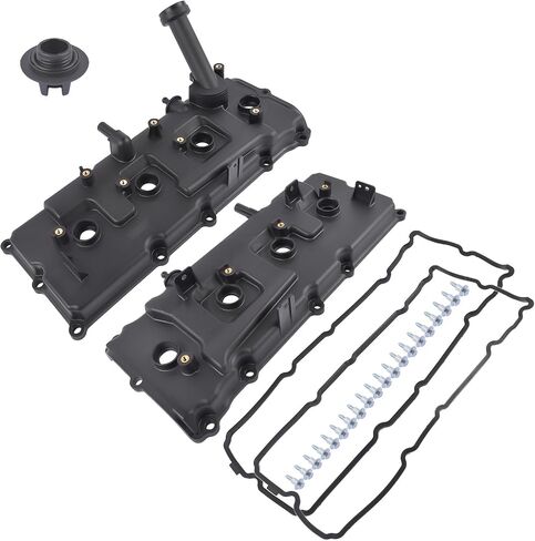 Valve Cover w/Gasket & Cap & Bolt Replacement for Nissan Pathfinder Titan Armada NV2500 NV3500 QX56 5.6L V8 13264ZE01A 13264ZE00A in Saudi Arabia