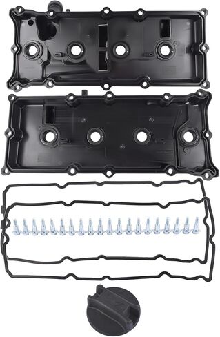 Valve Cover w/Gasket & Cap & Bolt Replacement for Nissan Pathfinder Titan Armada NV2500 NV3500 QX56 5.6L V8 13264ZE01A 13264ZE00A in Saudi Arabia