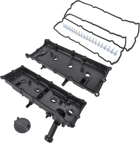 Valve Cover w/Gasket & Cap & Bolt Replacement for Nissan Pathfinder Titan Armada NV2500 NV3500 QX56 5.6L V8 13264ZE01A 13264ZE00A in Saudi Arabia