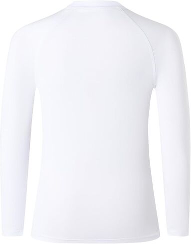 HYCOPROT Boys Compression Thermal Shirt Long Sleeve Youth Fleece Baselayer Kids Athletic Football Baseball Soccer Undershirt in Saudi Arabia