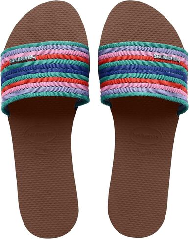Havaianas Women's You Malta Sandal - Metallic Summer Sandals for Women - ICE GREY, 9/10W - 8M in Kuwait