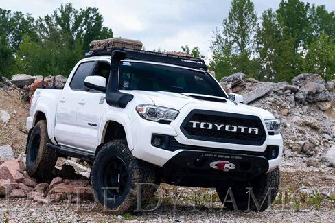 مجموعة إضاءة الخندق ذات الإضاءة الخلفية من سلسلة Diode Dynamics Stage متوافقة مع Toyota Tacoma 2016-2023، SS3 Pro White Combo in Kuwait