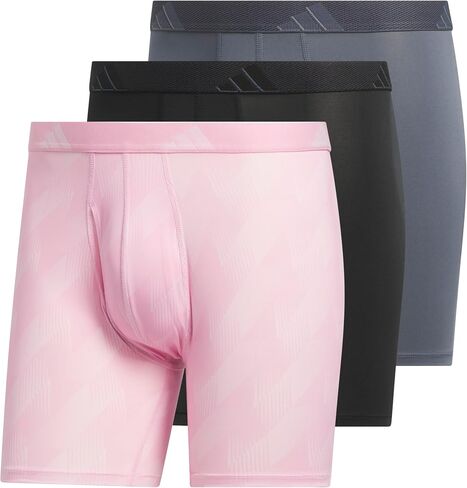 adidas Men's Microfiber 3-Pack Boxer Brief in Saudi Arabia