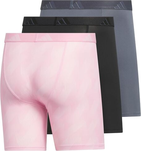 adidas Men's Microfiber 3-Pack Boxer Brief in Saudi Arabia