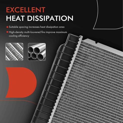 A-Premium Engine Coolant Radiator Assembly with Transmission Oil Cooler Compatible with Chevy Impala/Caprice 1994-1996 & Buick Commercial Chassis/Roadmaster & Cadillac Commercial Chassis/Fleetwood in Saudi Arabia