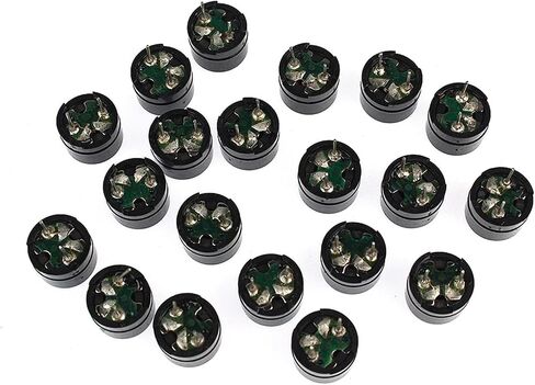 10/20PCS 12085 Passive Buzzer 12 * 8.5MM 42R Resistance 3V 5V 9V 12V Mini Piezo Buzzers(10pcs) in Saudi Arabia