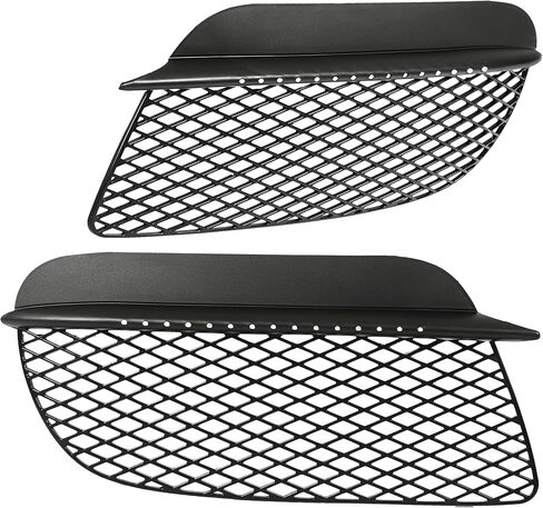 KUAFU زوج ضوء الضباب متوافق مع 2006-2008 بورش كايمان/كايمان S LED النهار الجري الخفيف مصباح الضباب مع حراس الرادياتير للسائق الأمامي وجانب الركاب in Saudi Arabia