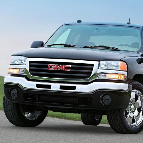 DNA MOTORING FL-NS016-CH المصد الأمامي للسائق وجانب الراكب يعزز الرؤية [متوافق مع 03-06 GMC Sierra 1500 2500 3500 & HD Models] in Saudi Arabia