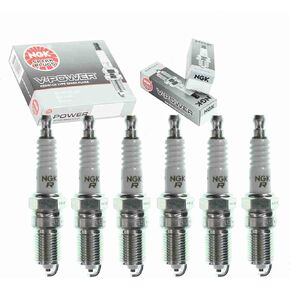 6 pc NGK V-Power Spark Plugs compatible with Ford Bronco II 2.8L 2.9L V6 1984-1990 in Saudi Arabia