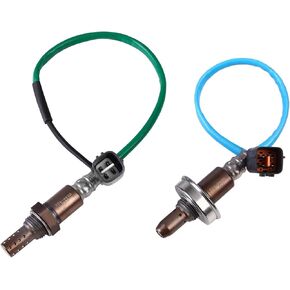 Oxygen O2 Sensor Upstream Downstream Fits for Subaru Forester 2011 2012 2013 2.5L H4, for Subaru Impreza 2010 2011 2012 2013 2014 2.5L H4 - O2 Sensors Replace 234-9108 234-4195 Set of 2 in Saudi Arabia