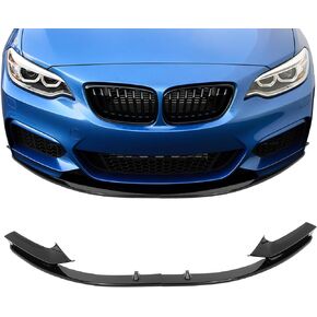 SCITOO Plastic Front Lip Spoiler Fits for 2014-2018 for Mazda for 3 Axela Glossy Black Front Bumper Lip in Kuwait