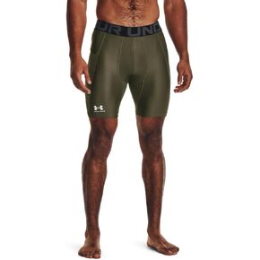 Under Armour Mens HeatGear Compression Shorts - Sweat Wicking XXL Black-White in Kuwait