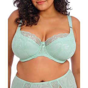 Elomi Women's Brianna Plus Size Underwire Padded Half-Cup Bra, Frozen, 40GG in Saudi Arabia