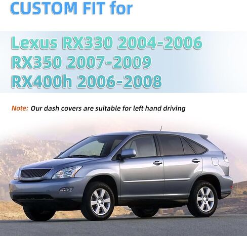 Dashboard Mats Dash Covers Pad Compatible with Lexus ES350 2007 2008 2009 2010 2011 2012 Dash Carpet Protector in Kuwait