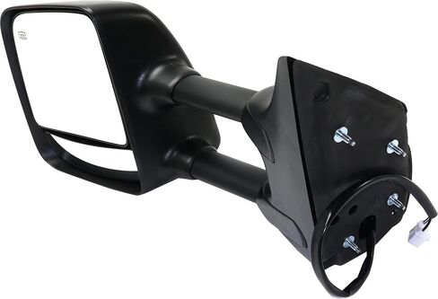مرآة Garage-Pro متوافقة مع 2004-2015 Nissan Titan Towing، جانب السائق، ساخنة، زجاج الطاقة، زجاج النقطة العمياء in Saudi Arabia