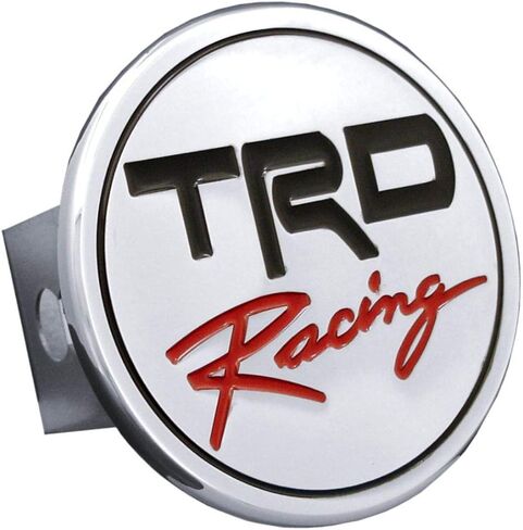 غطاء وصلة سحب معدنية من الكروم من Toyota TRD Racing، مرخص رسميًا in Kuwait