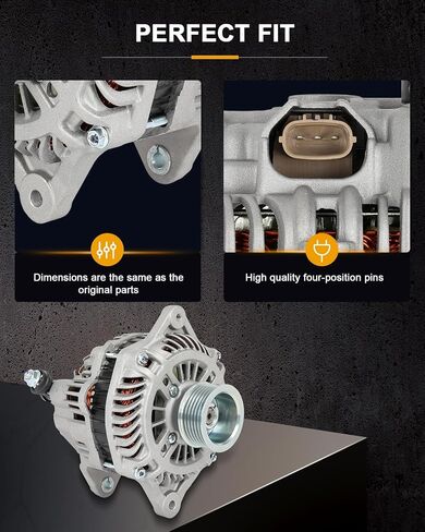 ROADFAR New Alternator Compatible 2006-2007 for Subaru for B9 Tribeca Base/Limited 3.0L,2009 for Subaru for Legacy 3.0 R 3.0L,2008-2009 for Subaru for Legacy 3.0 R Limited 3.0L, Replace 23700-AA510 in Saudi Arabia