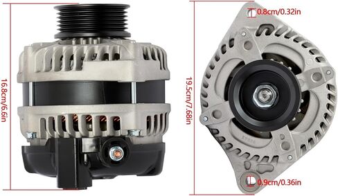 GXYWADY Alternator Replacement for MDX RL TL Odyssey Pilot Ridgeline 2003 2004 2005 2006 2007 2008 2009 3.5L in Saudi Arabia