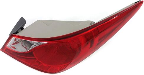 Garage-Pro Tail Light Assembly Set For Hyundai Sonata 2011-2014 Mounts on Body Halogen With Bulbs Driver Passenger Side, Outer in Saudi Arabia