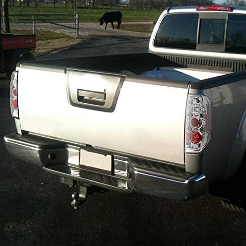 SPEC-D TUNING Smoke Lens Tail Lights Compatible with 2005-2014 Nissan Frontier, 2009-2012 Suzuki Equator, Left + Right Pair Assembly in Saudi Arabia