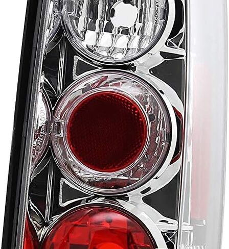 SPEC-D TUNING Smoke Lens Tail Lights Compatible with 2005-2014 Nissan Frontier, 2009-2012 Suzuki Equator, Left + Right Pair Assembly in Saudi Arabia