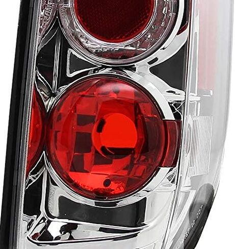 SPEC-D TUNING Smoke Lens Tail Lights Compatible with 2005-2014 Nissan Frontier, 2009-2012 Suzuki Equator, Left + Right Pair Assembly in Saudi Arabia
