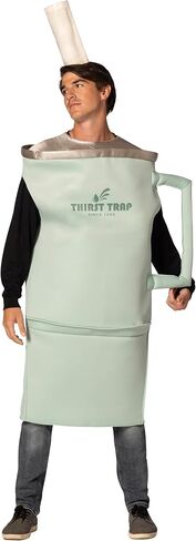 Rasta Imposta Thirst Trap Water Cup Halloween Costume, Women and Men, Adult One Size in Saudi Arabia