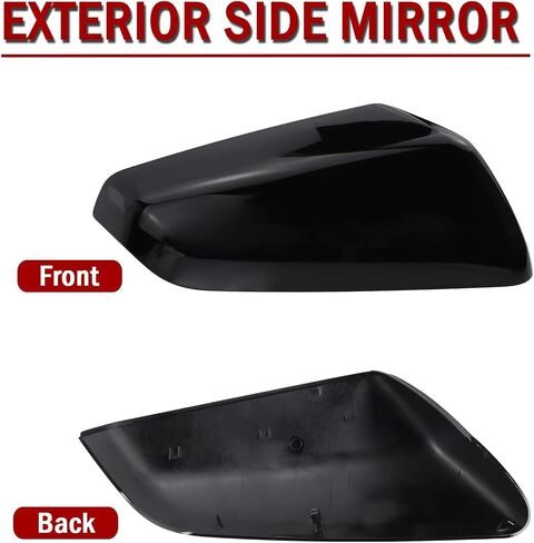 Right Passenger Side Car Mirror Cover Replacement Compatible With Chevrolet Equinox GMC Terrain 2018 2019 2020 2021 2022 2023 Rearview Mirror Cover (White Right) in Saudi Arabia