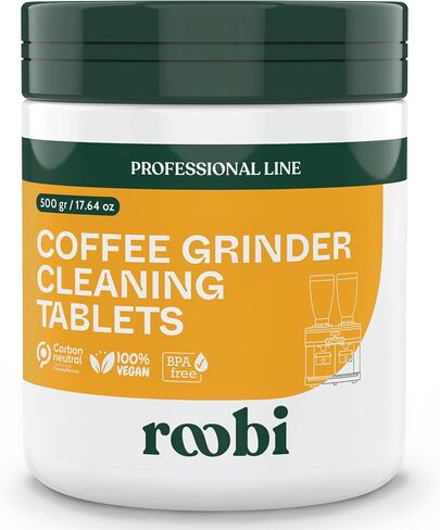 Roobi Espresso Machine Cleaning Tablets. Coffee Machine Cleaner Tabs. 100 Count Carbon Neutral Espresso Clean Pack. in Kuwait