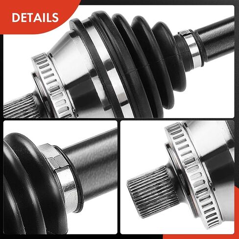A-Premium CV Axle Shaft Assembly Compatible with Audi & Volkswagen Models - A4 1996-2001, Passat 1998-2005, 1.8L 2.8L 4.0L, Manual Transmission - Front Left Driver Side, Replace# 8D0407271AJ in Saudi Arabia