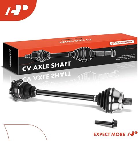 A-Premium CV Axle Shaft Assembly Compatible with Audi & Volkswagen Models - A4 1996-2001, Passat 1998-2005, 1.8L 2.8L 4.0L, Manual Transmission - Front Left Driver Side, Replace# 8D0407271AJ in Saudi Arabia