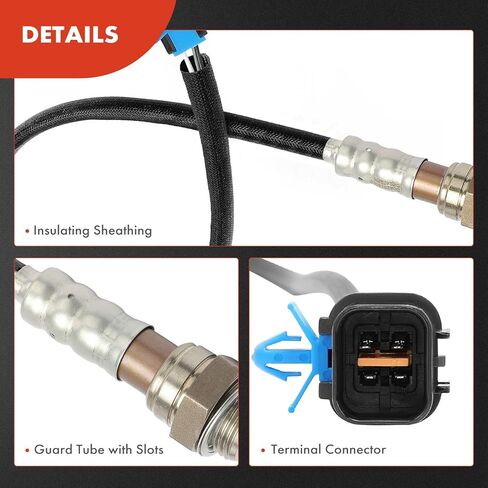 A-Premium O2 Oxygen Sensor Compatible with Mitsubishi Galant 2004-2011, 2.4L, Upstream and Downstream, 2-PC Set, Replace# MD313819, 2344275 in Saudi Arabia