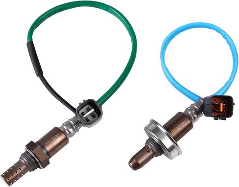Oxygen O2 Sensor Upstream Downstream Fits for Subaru Forester 2011 2012 2013 2.5L H4, for Subaru Impreza 2010 2011 2012 2013 2014 2.5L H4 - O2 Sensors Replace 234-9108 234-4195 Set of 2 in Saudi Arabia
