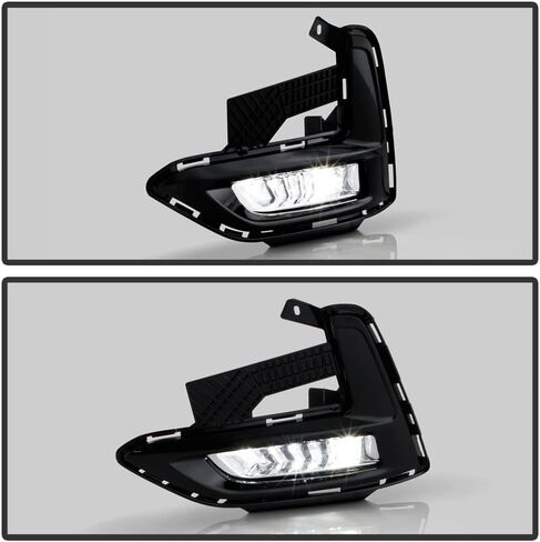 ACANII - For 2020 2021 2022 Nissan Sentra LED Bumper Fog Lights Driving Lamps w/Switch Pair Set Replacement Left+Right in Saudi Arabia