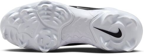 حذاء NIKE Alpha Huarache Elite 4 Low MCS للرجال FD6255-101 (أبيض/أسود)، مقاس 11.5 in Saudi Arabia