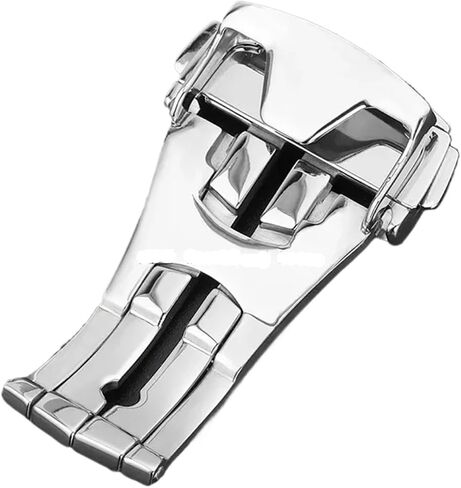 Stainless Steel Deployment Clasps Fit For Omega Folding Watch Buckle Strap Butterfly Button for Seamaster Speedmaster 16mm 18mm 20mm in Saudi Arabia