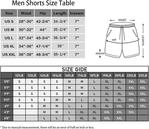 Mens Athletic Shorts 2-in-1 Gym Workout Running 7'' Shorts with Towel Loop in Saudi Arabia