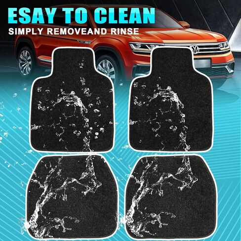 Starlight Floor Mats for Car, LED Car Mats, Starry Sky Design Luminous Carpet, Universal Fit Anti-Slip Waterproof Starlight Mats for Cars, SUVs, Trucks(USB Cable) in Saudi Arabia