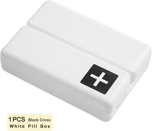 Daily Magnetic Pill Box Organizer, 7 Tray Travel Size Medicine Case Container, Cute Small Pocket Pill Dispenser Capsule Reminder Tracker for Medication, Fish Oil, Supplement, Tablets, Pink in Kuwait