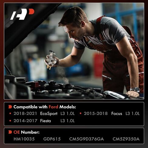 مضخة وقود عالية الضغط A-Premium متوافقة مع Ford Focus 2015-2018، Fiesta 2014-2017، EcoSport 2018-2021، 1.0L، استبدال # CM5G9D376GA، CM5Z9350A in Saudi Arabia