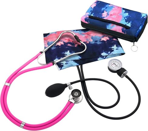 Prestige Medical Aneroid Sphygmomanometer/Sprague-Rappaport Kit, Tie Dye Tropical Reef in Kuwait