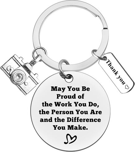 Xiahuyu Photographer Gifts Keychain Photography Lovers Gift Photographer Appreciation Gifts Christmas Birthday Gifts in Saudi Arabia